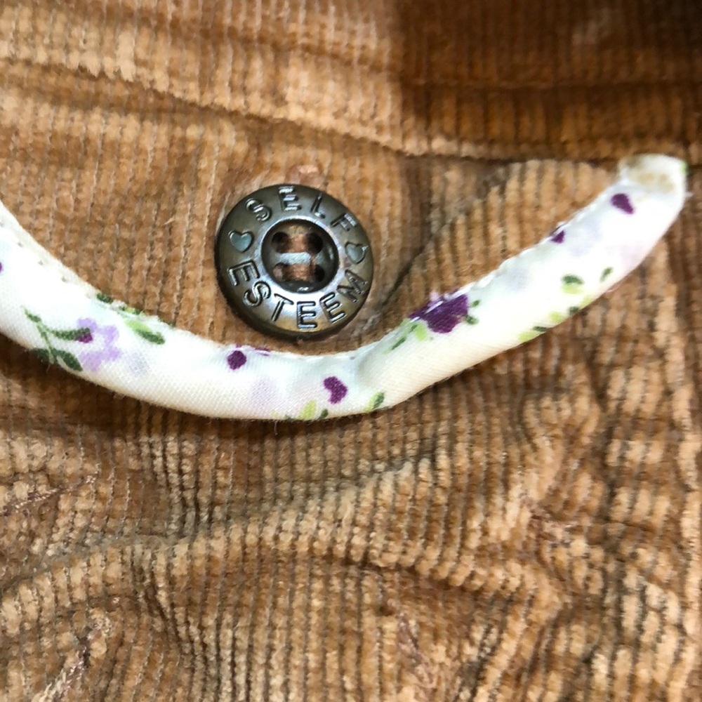 Corduroy Ruffled Dress - Picture 8 of 8